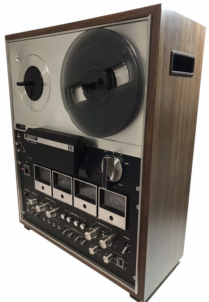 稀少・美品・動作品 SONY オープンリールデッキ tc-4860 オープン
