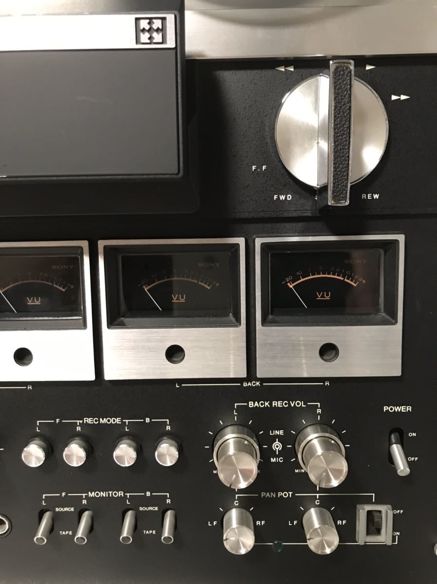 稀少・美品・動作品 SONY オープンリールデッキ tc-4860 オープン