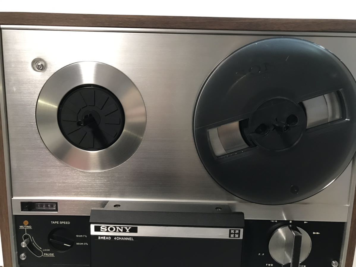 稀少・美品・動作品 SONY オープンリールデッキ tc-4860 オープン