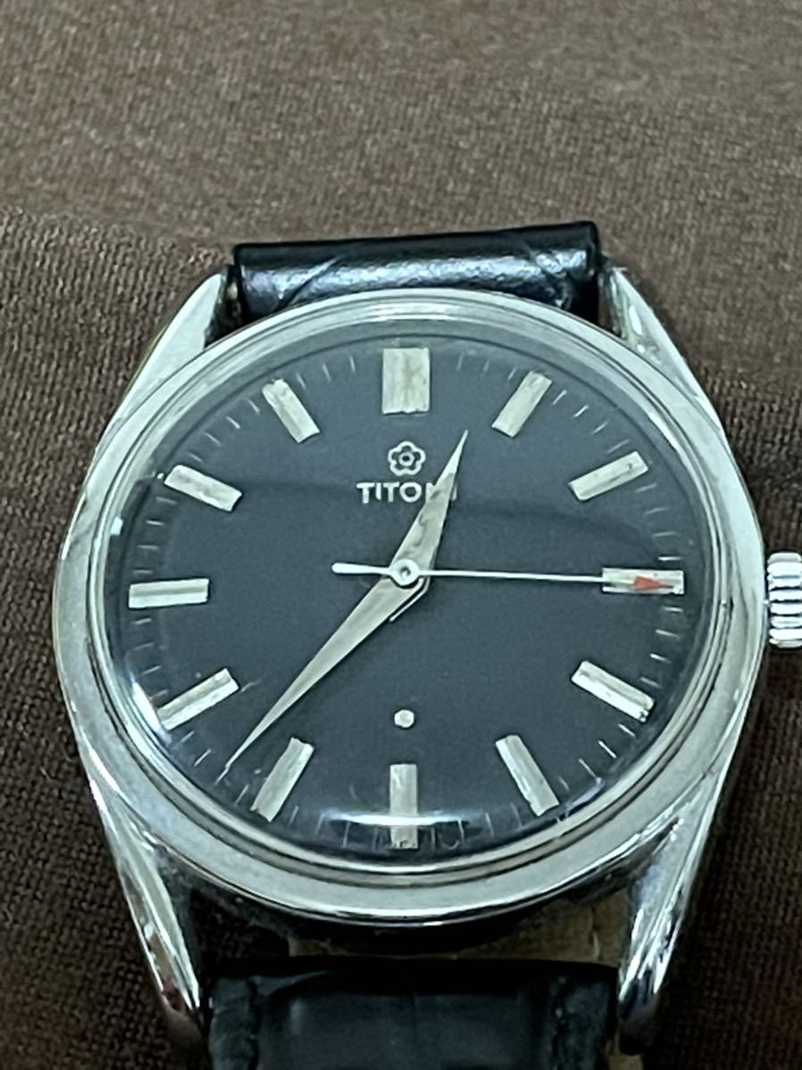 TITONI チトニ 手巻き腕時計(アナログ（手巻き）)｜売買された  