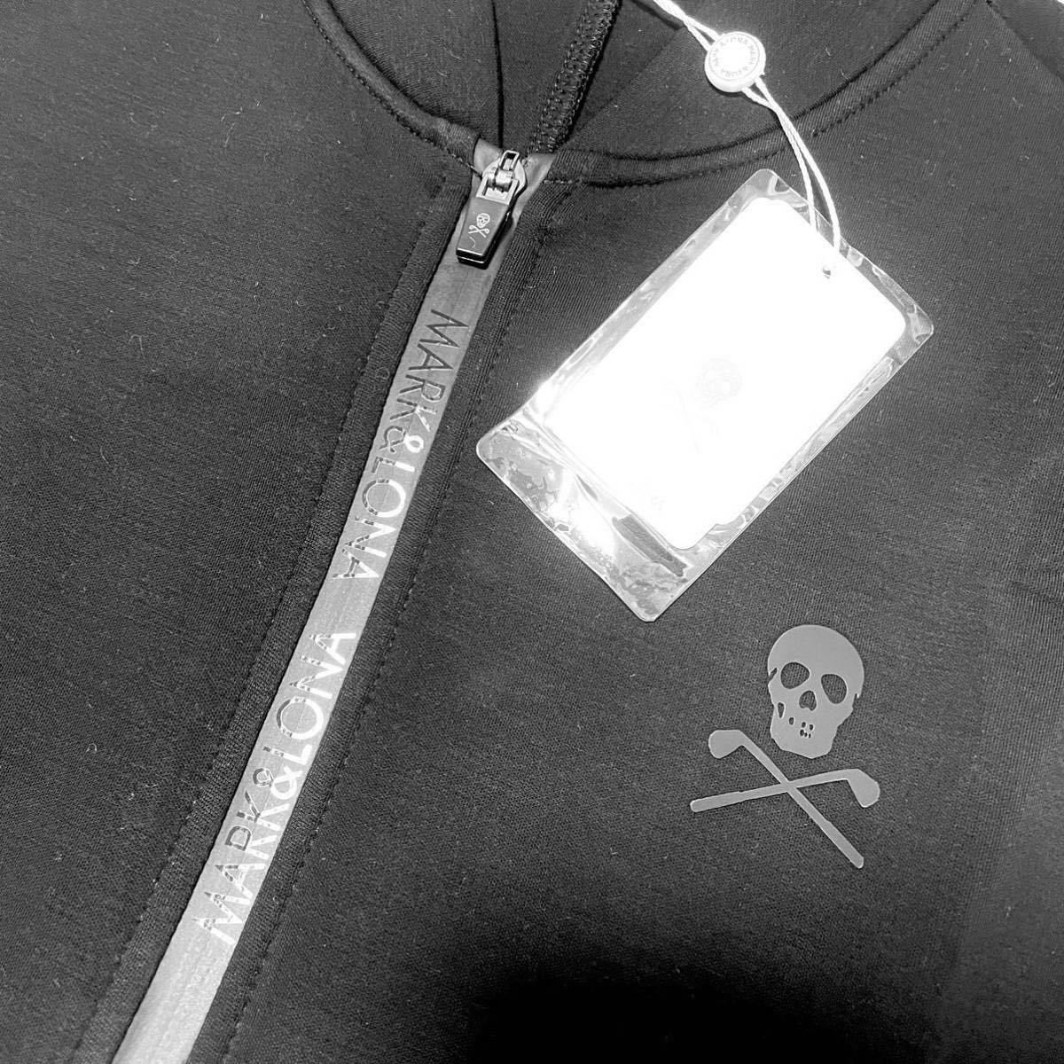 新作マーク&ロナ MARK&LONA ブラック XL ゴルフ ベスト アウター メンズ 秋 防風　暖かい　_6