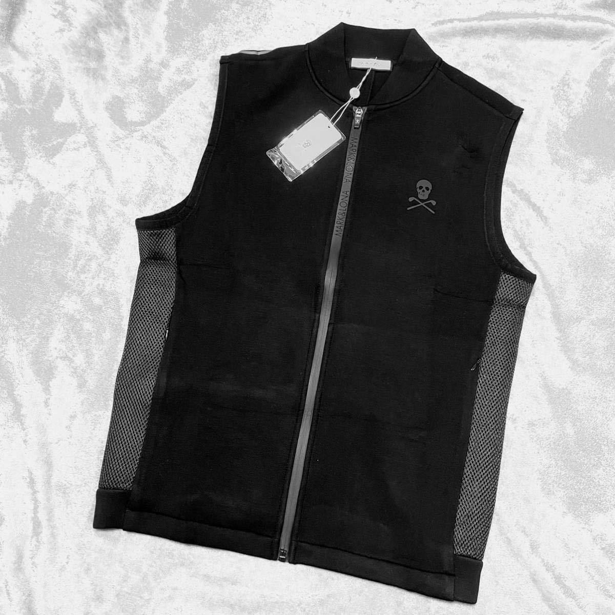 新作マーク&ロナ MARK&LONA ブラック XL ゴルフ ベスト アウター メンズ 秋 防風　暖かい　_7