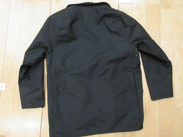 美品 BARBOUR × nano universe 別注 38 ノンオイル ナイロン バブアー 