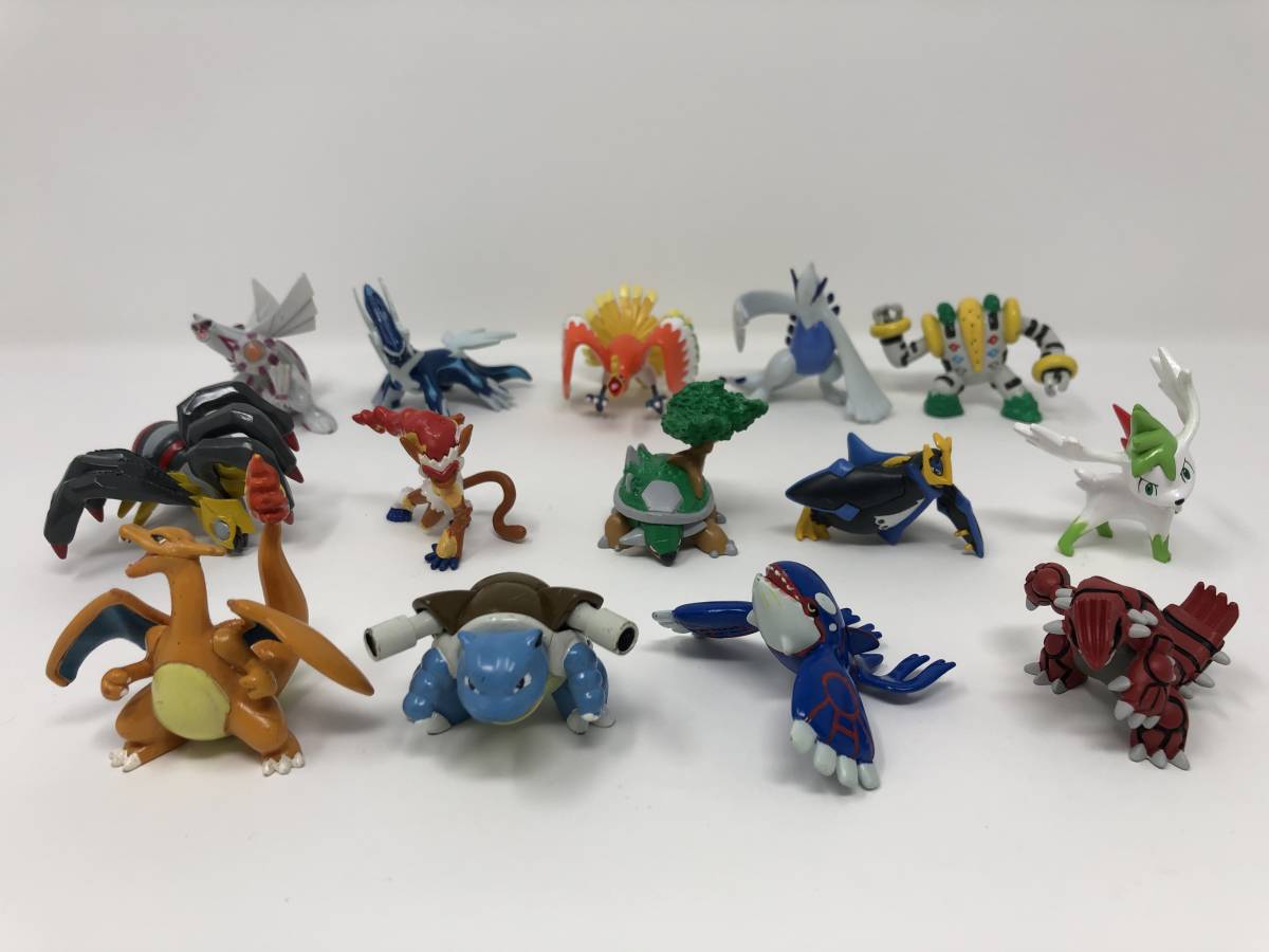 ポケモン モンコレ フィギュア ルギア リザードン カメックス グラードン カイオーガ レジギガス ギラティナ バトルシーン 14体 セット ポケットモンスター 売買されたオークション情報 Yahooの商品情報をアーカイブ公開 オークファン Aucfan Com