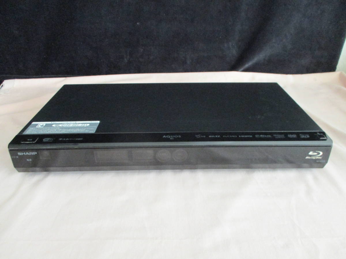 鶯】　シャープ　SHARP BDレコーダー AQUOS BD-W500 中古美品