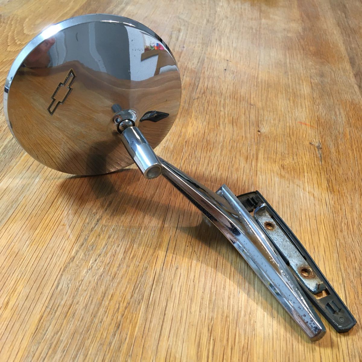 Chevrolet シボレー 純正 メッキ サイドミラー ドアミラー 片方のみ アメ車 旧車 車種、左右不明