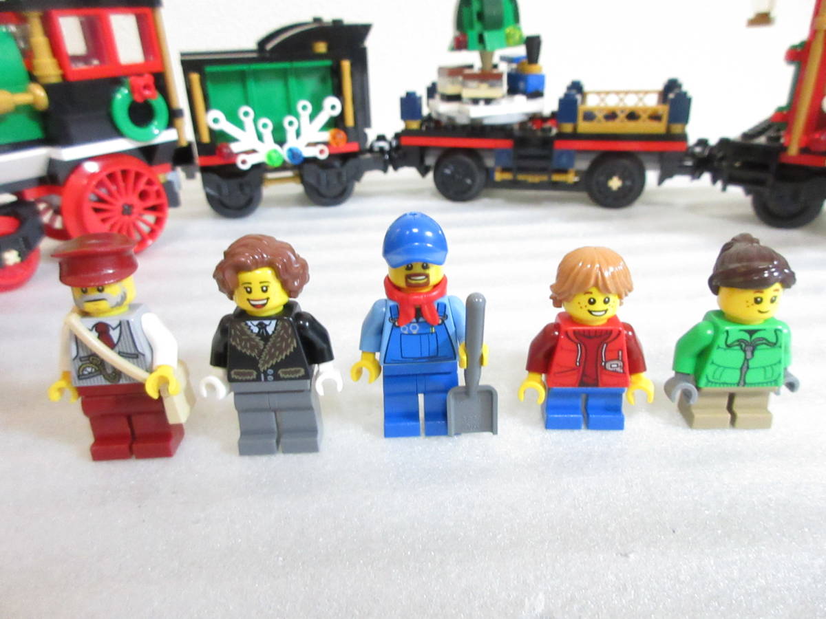 LEGO☆組み立て完成品 10254 ウィンター ホリデートレイン ミニフィグ 