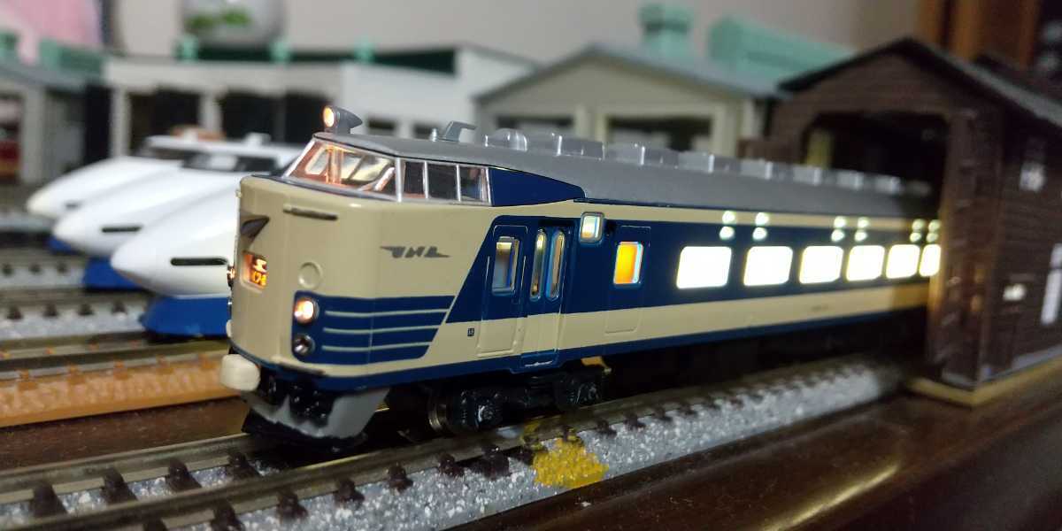 583系9両セット M車2両 KATO カトー 自作室内灯付 カトー