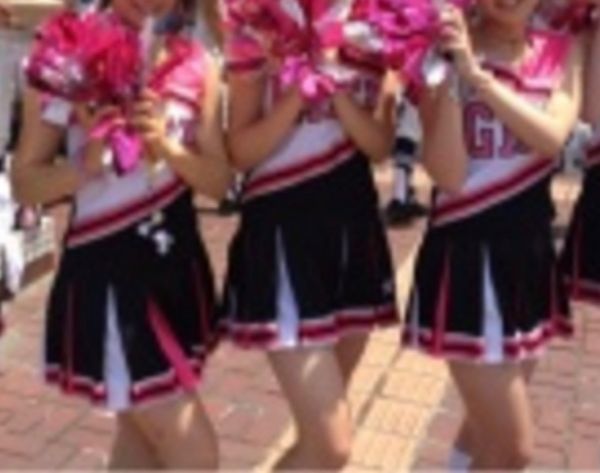 岐阜高校チア部ユニフォーム＆アンダースコートPOMCHEサイズM☆チア