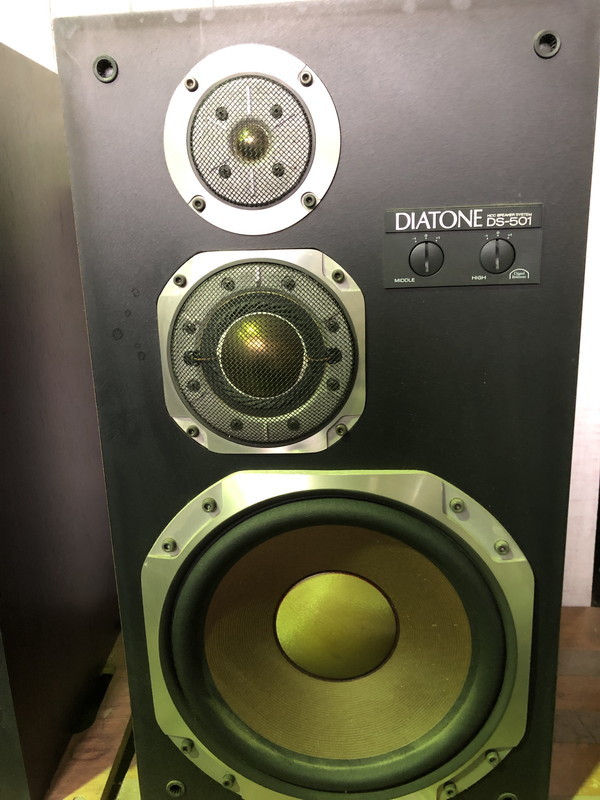 引取り限定】DIATONE 真新しい 3way DS-501 音響機器 オーディオ機器 