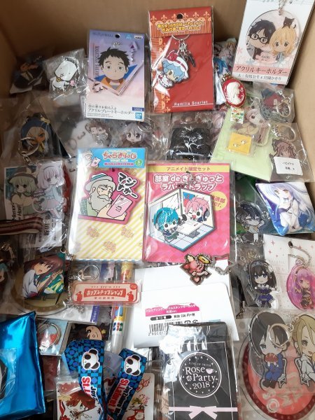 アニメグッズ 大量800点セットまとめ売り☆アクリルキーホルダー 