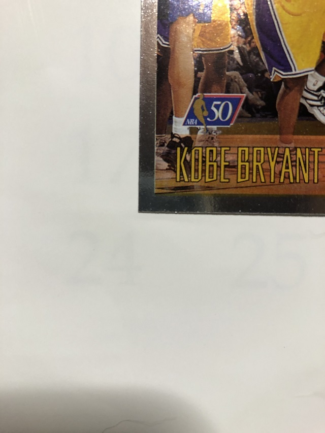 NBAカード 1996-97 Topps 50th Kobe Bryant RC コービーブライアント