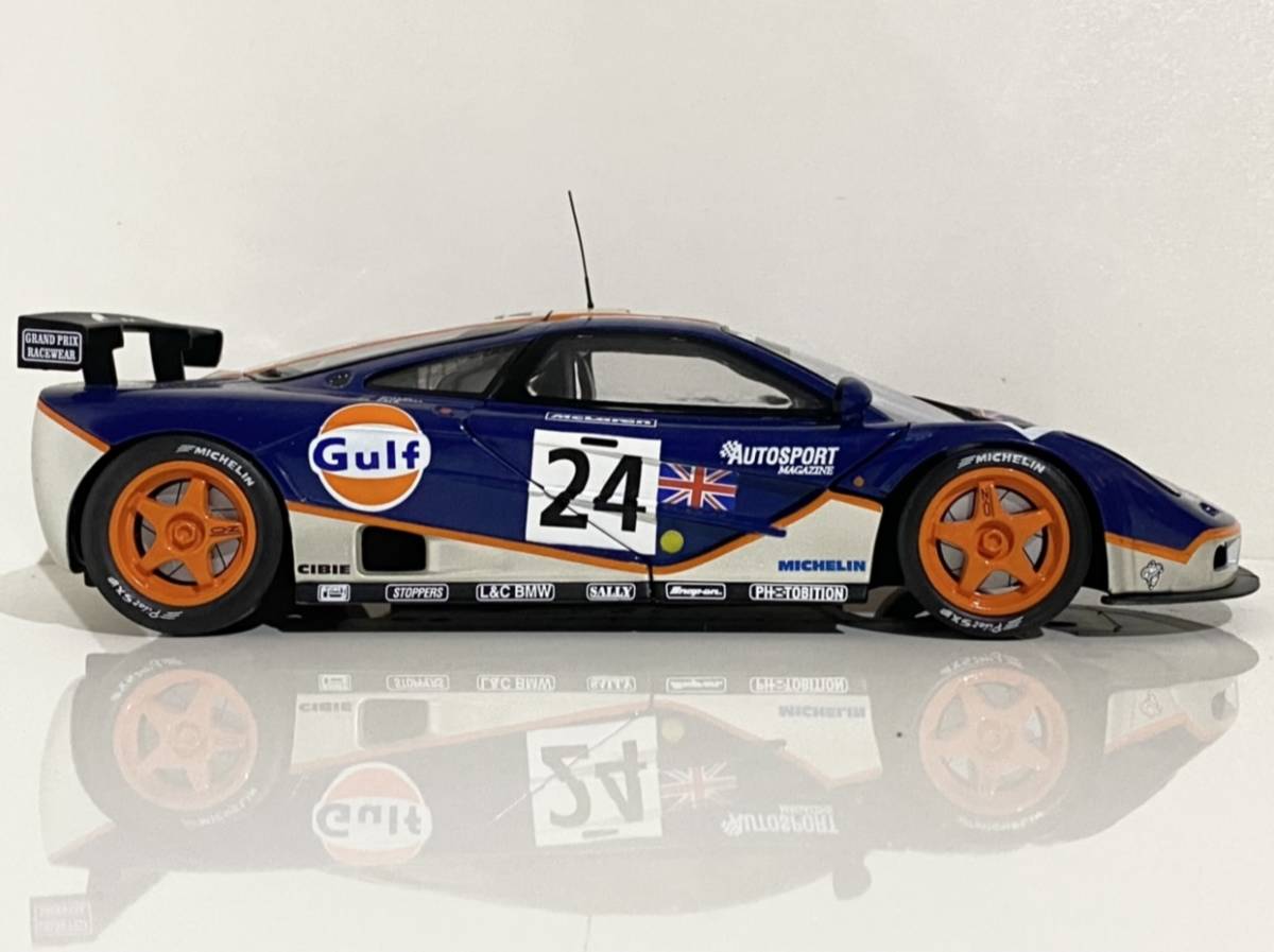 1/18 McLaren F1 GTR 4th, Le Mans 1995 #24 Gulf Racing マクラーレン