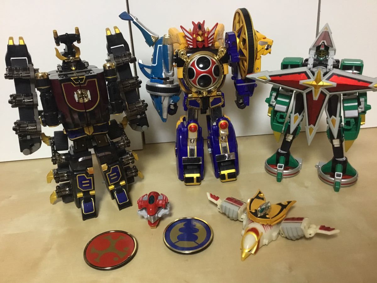 DX 天雷旋風神 超合金 天空神 轟雷神 スーパー戦隊 ロボ 