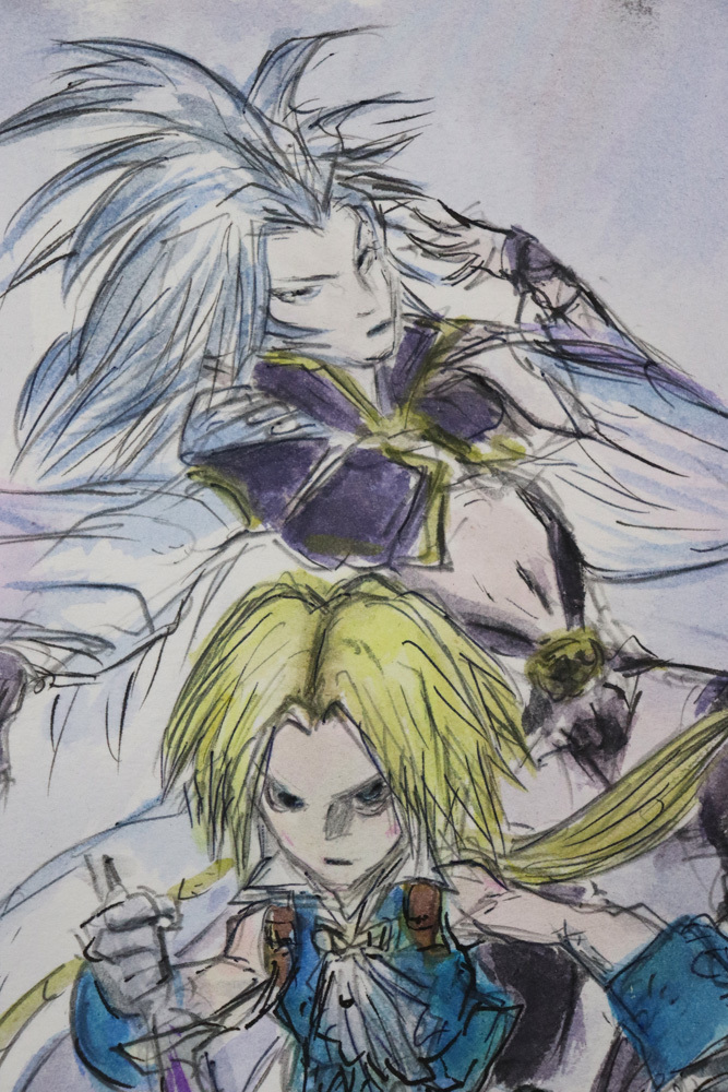 ○ファン必見○天野喜孝○オーダーオリジナル○原画○ミクスドメディア