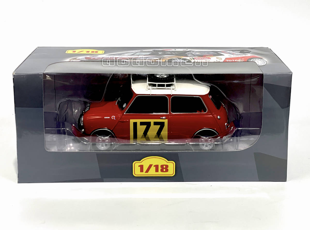 1/18 ALTAYA ミニ クーパー S モンテカルロラリー1965 優勝車 1/18 ALTAYA/IXO ミニ クーパー S モンテカルロラリー1965 優勝車 S