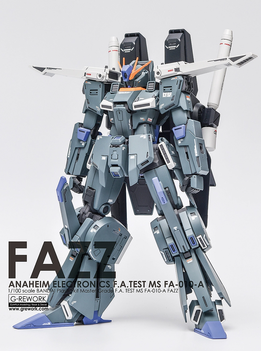 送料込み】MG FAZZ Ver.Ka用デカール 【G-REWORK】(機動戦士ガンダムZZ