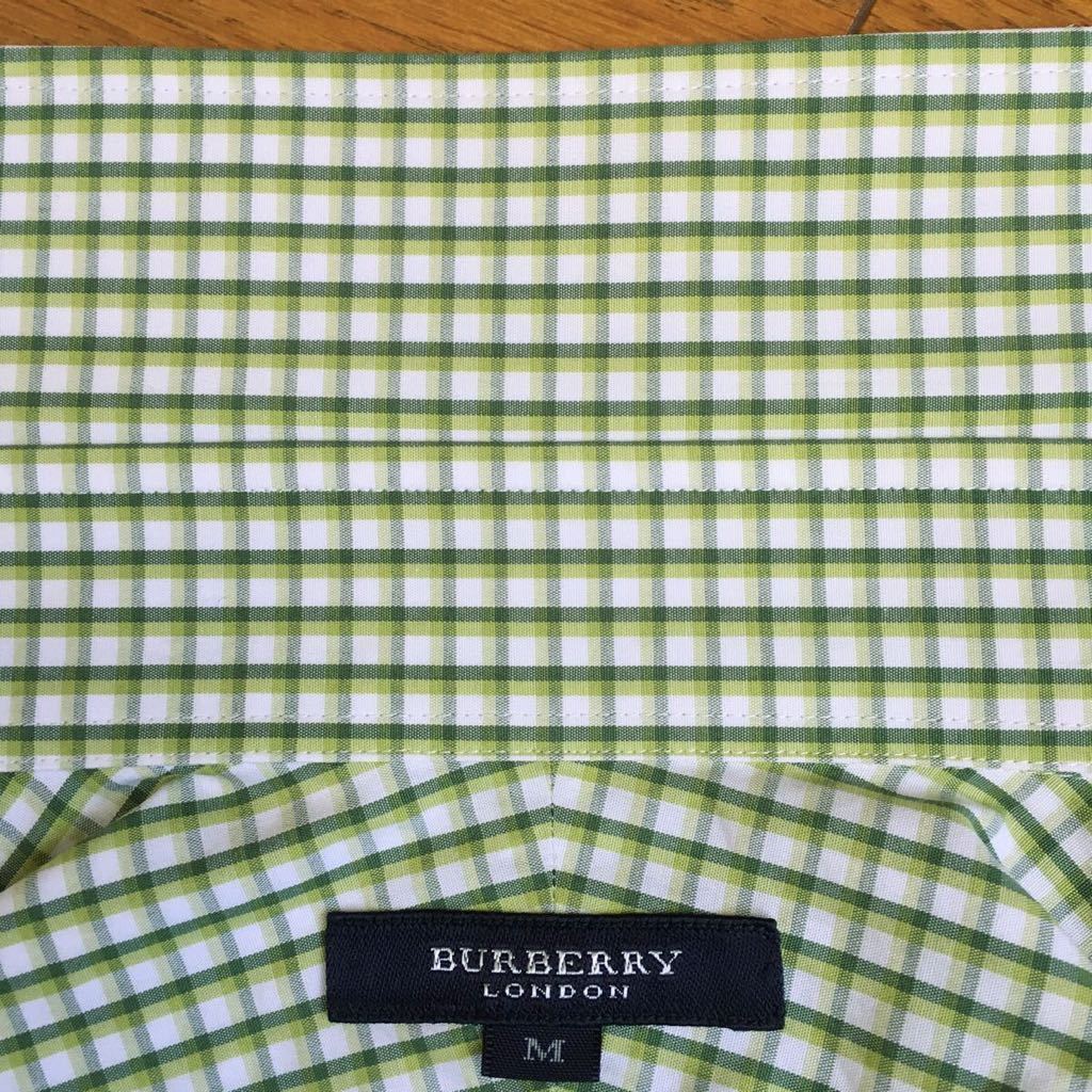 BURBERRY チェック柄 長袖シャツ LL 三陽商会タグあり バーバリーロンドン☆三陽商会☆メンズ長袖シャツ☆チェック柄