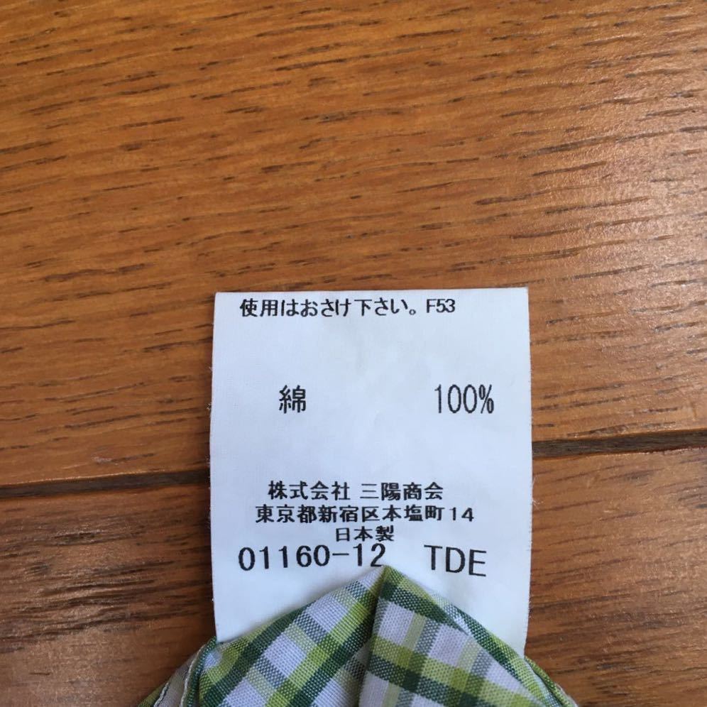 バーバリーロンドン☆三陽商会☆メンズ長袖シャツ☆チェック柄
