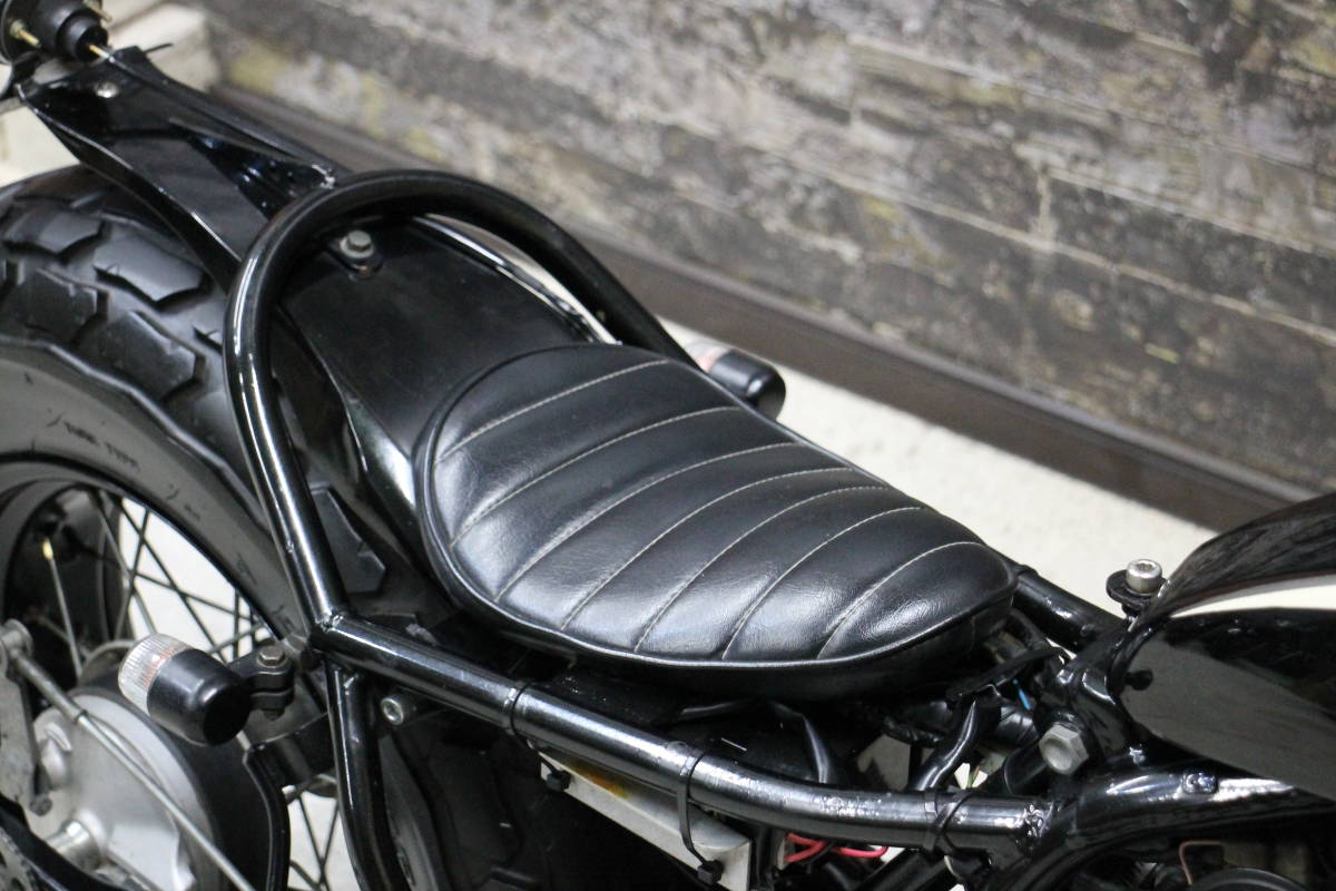 チョッパー スポーツタンク ハーレー モンキー tw200 2jlで使用 中古 洗練されたシルエット！ チョッパーカスタム！ TW200 2JL ローダウン