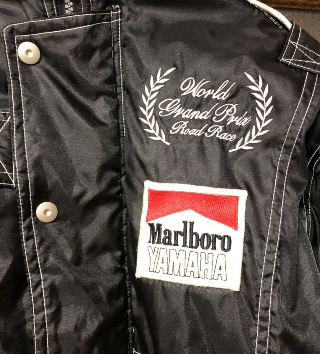当時物 80s 90sビンテージ Marlboro YAMAHA ナイロンジャケット M 
