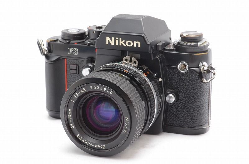 安い，本物保証 Nikon F3 Ai-s zoom NIKKOR 35-70mm F3.3-4.5 Body Lens ニコン ボディ レンズ ♯100(ニコン)｜売買されたオークション情報、yahooの商品情報をアーカイブ公開 - オークファン マニュアルフォーカス