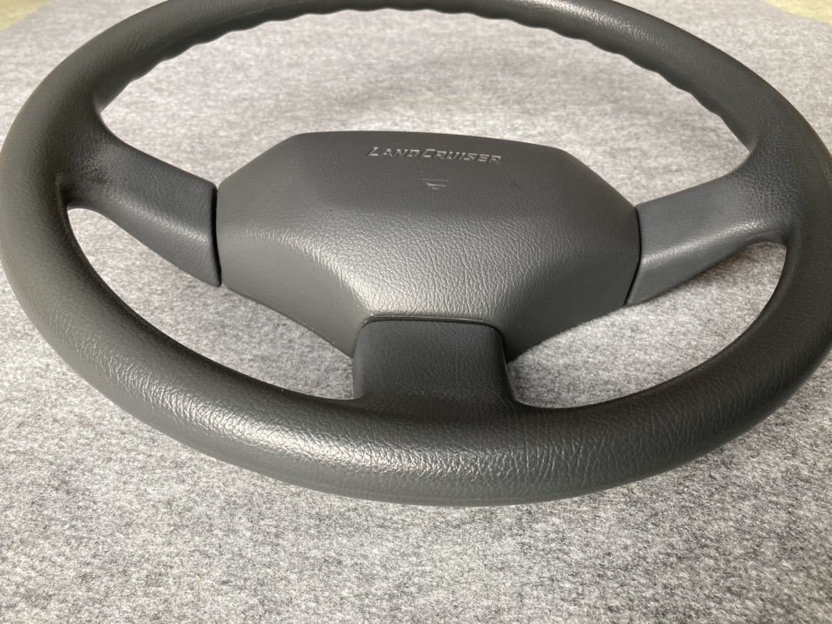 ランクル70 78プラド 純正ステアリング美品 送料込み(ステアリング 