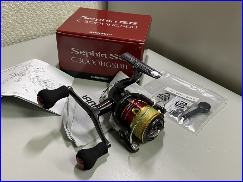 SHIMANO 15セフィア Sephia SS C3000SDH エギング 15 セフィアSS