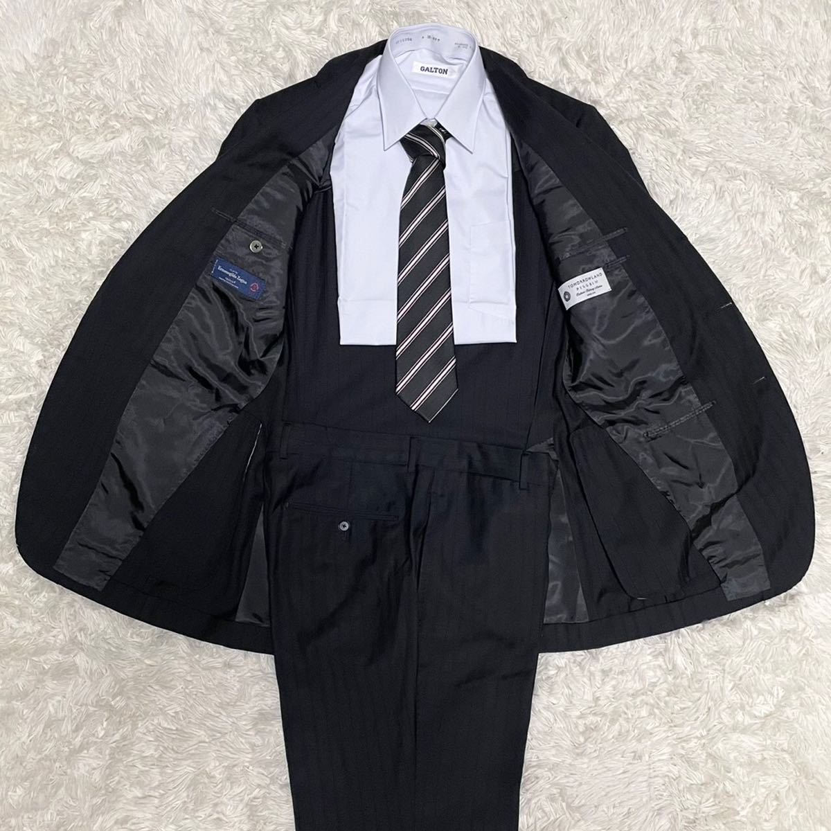 超美品 TOMORROWLAND PILGRIM ピルグリム Ermenegild Zegna ゼニア 