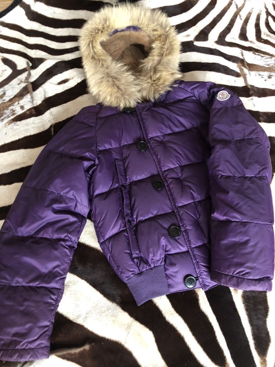 1円スタート モンクレール ブルガリ リアルファー 毛皮 MONCLER  