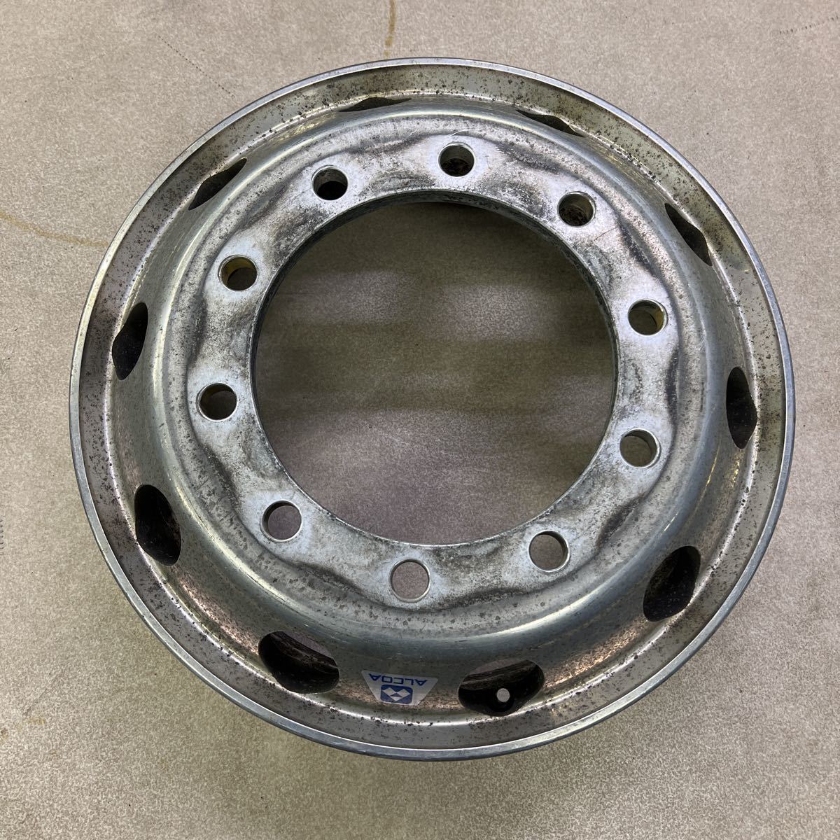 激安大特価，大人気 ALCOA アルミホイール 22.5×7.50-162 10穴 大型用1