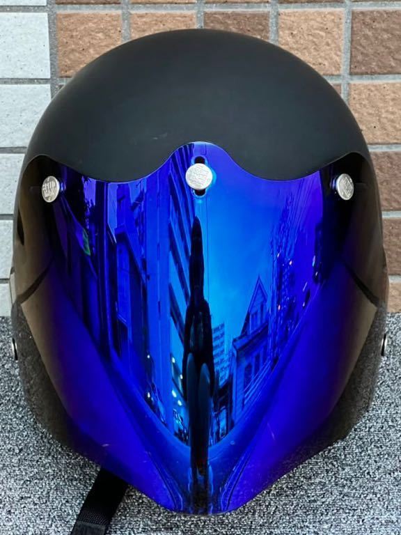 Xl Ogk Kabuto Spindlle スピンドル ジェットヘルメット ミラーシールド Xlサイズ つや消しブラック黒 バイク ライディング Xlサイズ 売買されたオークション情報 Yahooの商品情報をアーカイブ公開 オークファン Aucfan Com