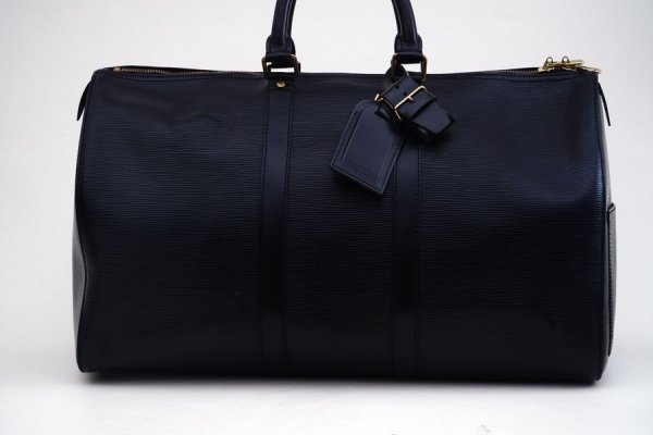 極美品】ルイヴィトン Louis Vuitton エピ キーポル45 黒 ノワール