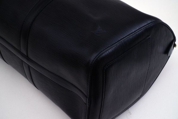 極美品】ルイヴィトン Louis Vuitton エピ キーポル45 黒 ノワール