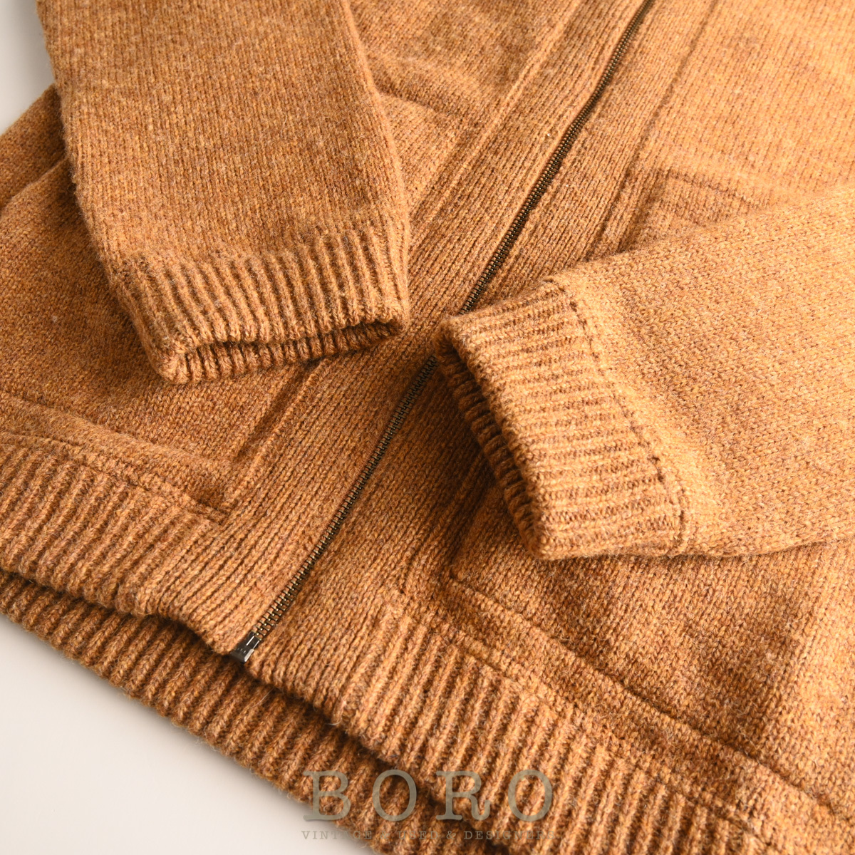 美品】 crepuscule クレプスキュール Whole Garment Zip Cardigan 