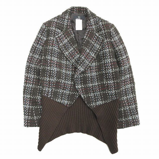美品 ワイズ Y's ヨウジヤマモト Yohji Yamamoto チェック 美品 ワイズ Y's ヨウジヤマモト Yohji Yamamoto チェック