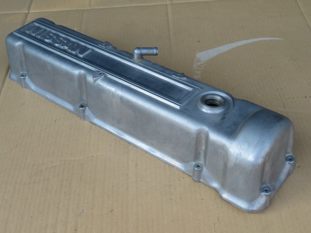 L6 / 純正タペットカバーNISSAN(後期)【stock】L6 L型 L28 L24 L20