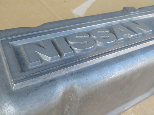 L6 / 純正タペットカバーNISSAN(後期)【stock】L6 L型 L28 L24 L20