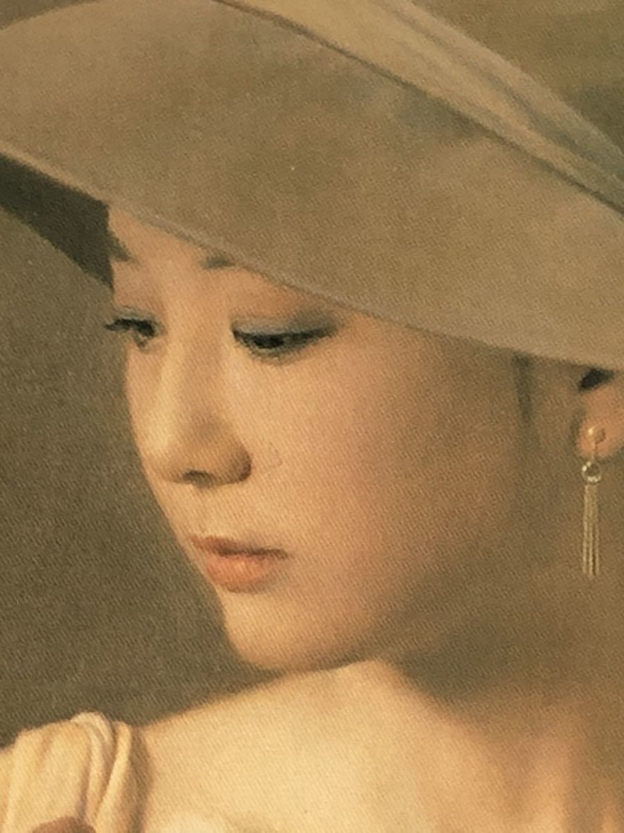 森本草介の複製写実画（印刷）】 帽子の裸婦(人物画)｜売買された