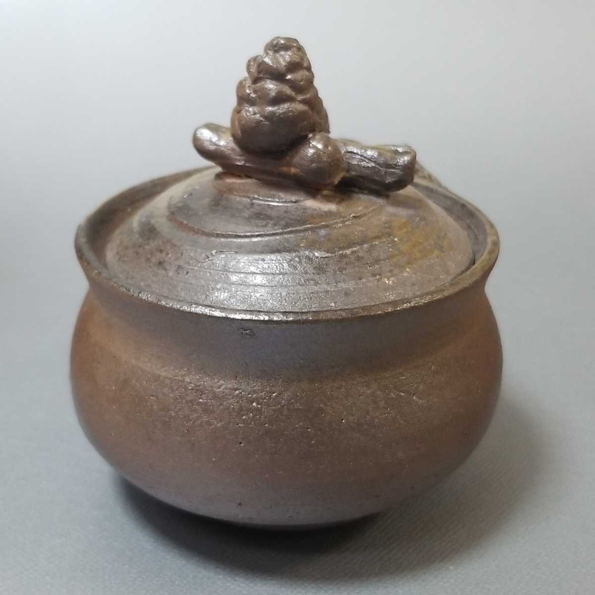 煎茶道具 宝瓶 備前焼 緒方一輝作 共布共箱 M R7490 公式通販 須