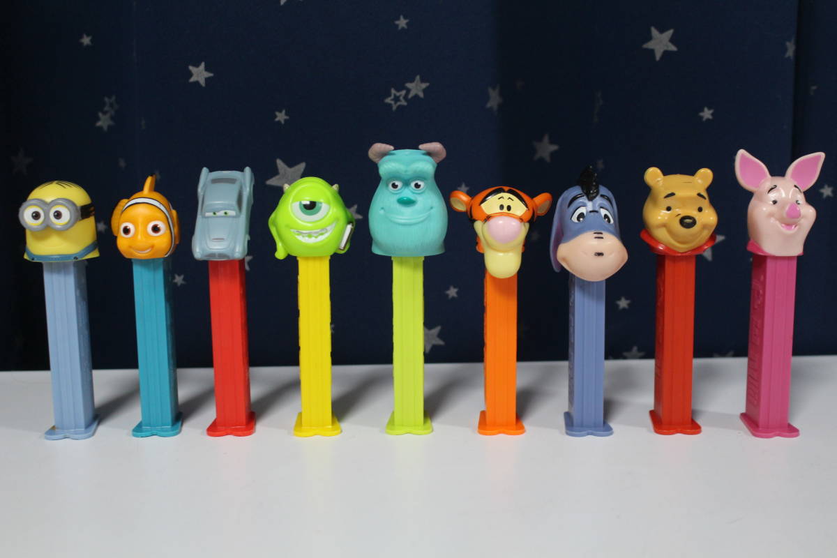 Pez ペッツ キャラクター容器 9点 ディズニー 送料350円 Pez 売買されたオークション情報 Yahooの商品情報をアーカイブ公開 オークファン Aucfan Com
