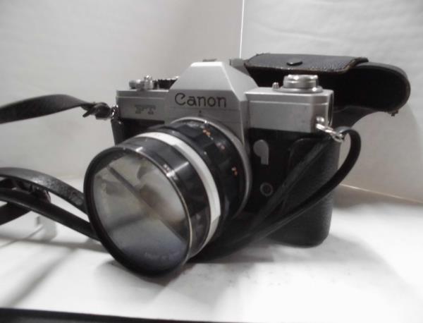 令さ1932木-2/カメラ　Canon　FT　動作未確認 Canon フィルムカメラ 一眼レフ 医療用特殊カメラ F-A 動画