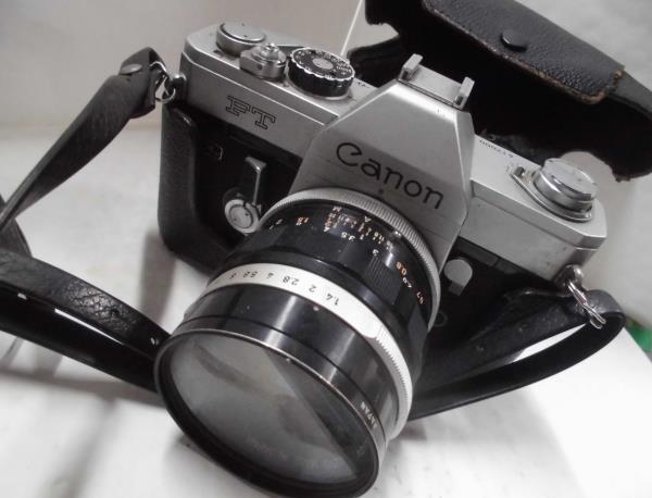 令さ1932木-2/カメラ　Canon　FT　動作未確認 Canon フィルムカメラ 一眼レフ 医療用特殊カメラ F-A 動画