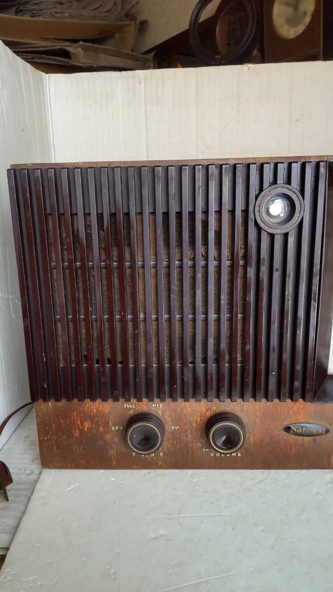 ナショナル QA－700 真空管ラジオ 松下電器産業 昭和レトロ NATIONAL