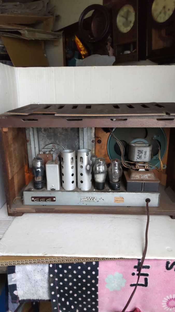 ナショナル QA－700 真空管ラジオ 松下電器産業 昭和レトロ NATIONAL