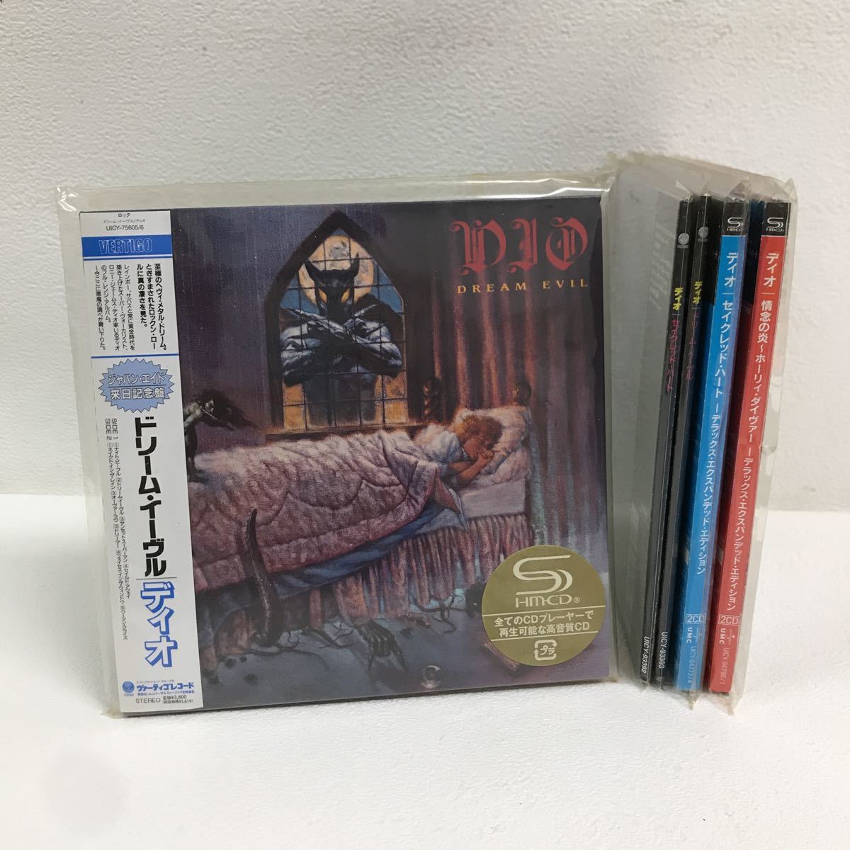 Y1218B2 ディオ DIO 紙ジャケット 紙ジャケ CD 5巻セット 帯付き 初回