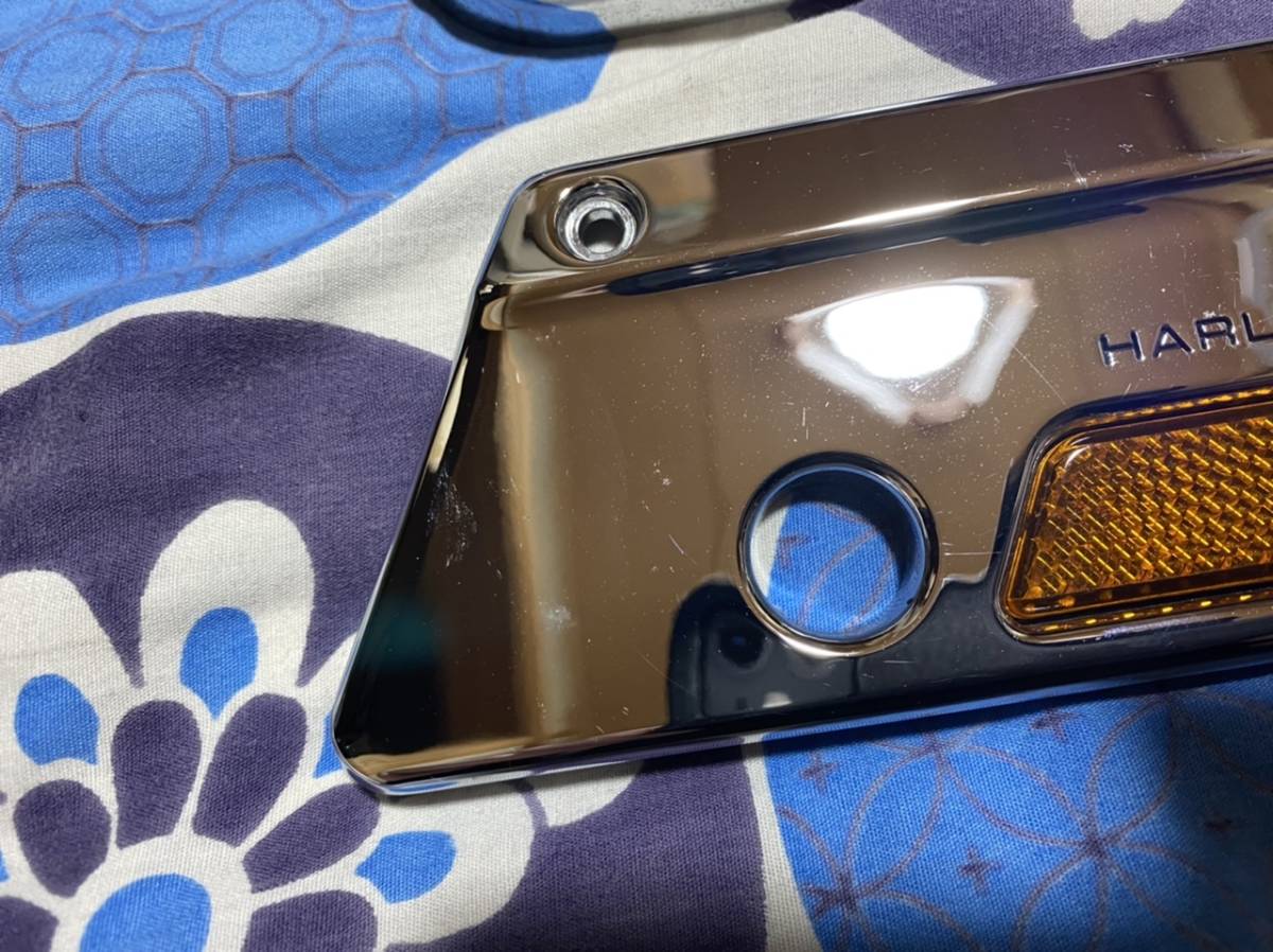 ハーレー 純正 FLHR1450 サドルバッグラッチカバー 純正左右