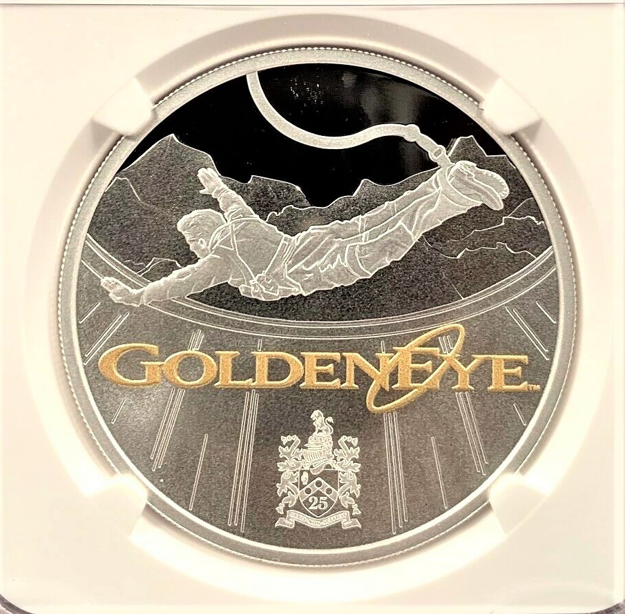 007 GoldenEye 0 25th Anniversary NGC Coin ⁄ 1 Graded - Yahoo