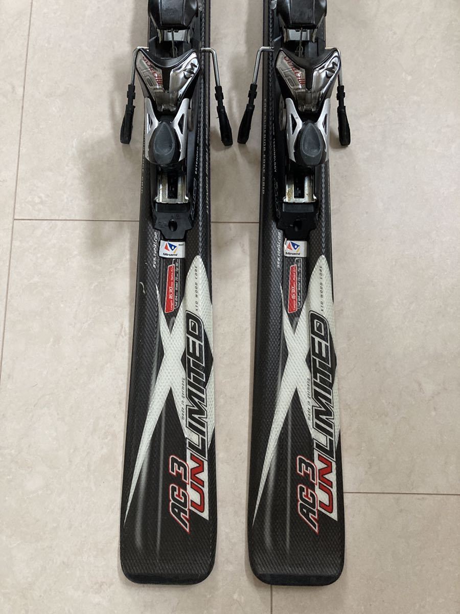 ♪フォルクル VOLKL カービングスキー スキー板 163㎝ AC3 ANLIMITED