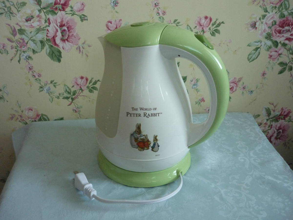 美品☆ピーターラビット ティファール 1．5L 電気ケトル T-fal 